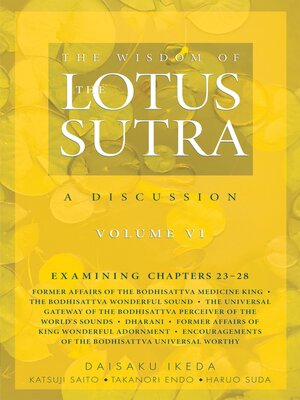 cover image of The Wisdom of the Lotus Sutra, Volume 6